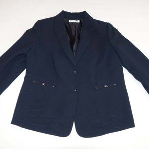 Tahari Navy Blazer
